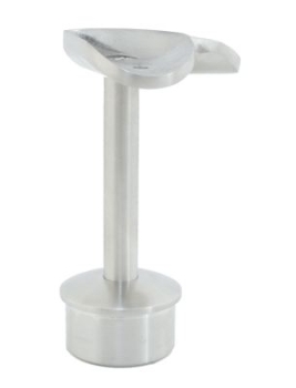 Eck-Rohrtr�ger starr, f�r Pfosten 42,4/2,0 mm, Stift: 14 mm, V2A